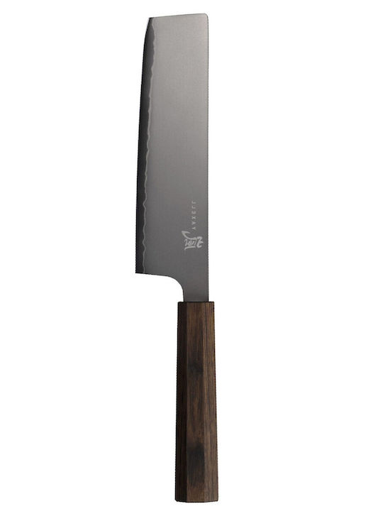 Yaxell Knife Nakiri from Stainless Steel 16.5cm
