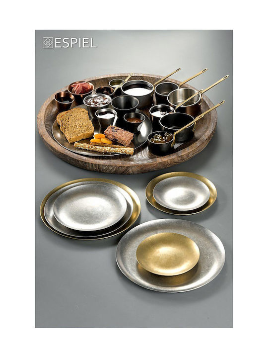Espiel Shiny Μπωλ Σερβιρίσματος για Ντιπ Στρογγυλό Inox Ασημί με Διάμετρο 20εκ. Espiel Shiny Μπωλ Σερβιρίσματος για Ντιπ Στρογγυλό Inox Ασημί με Διάμετρο 20εκ.