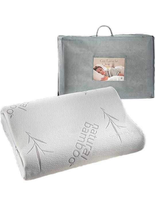 Guy Laroche Visco Elastic Aloe Vera Μαξιλάρι Ύπνου Memory Foam 40x60x12cm