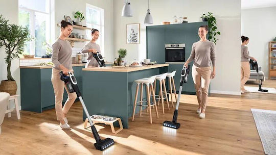 Bosch Unlimited 9 Elektrischer Stielstaubsauger Weiß