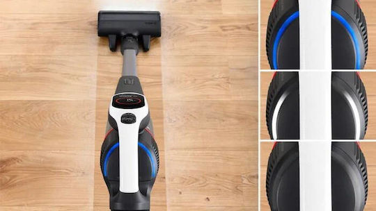 Bosch Unlimited 9 Elektrischer Stielstaubsauger Weiß