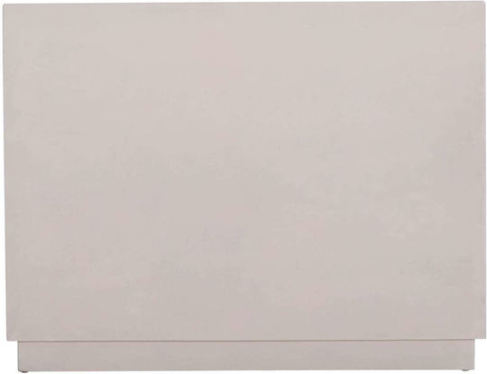 Bufet din Lemn cu Sertare Υπολευκό 107x38x82cm