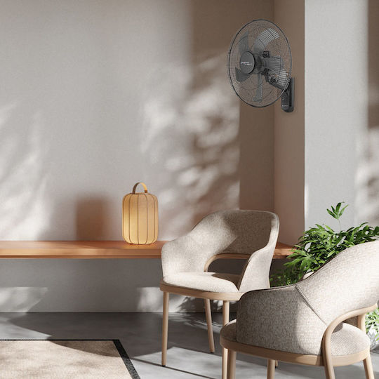 Hobby Wandventilator Mit 40cm Durchmesser Schwarz