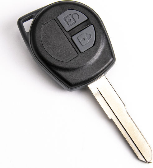 Carcasă cheie auto cu lamă cu 2 butoane pentru Suzuki