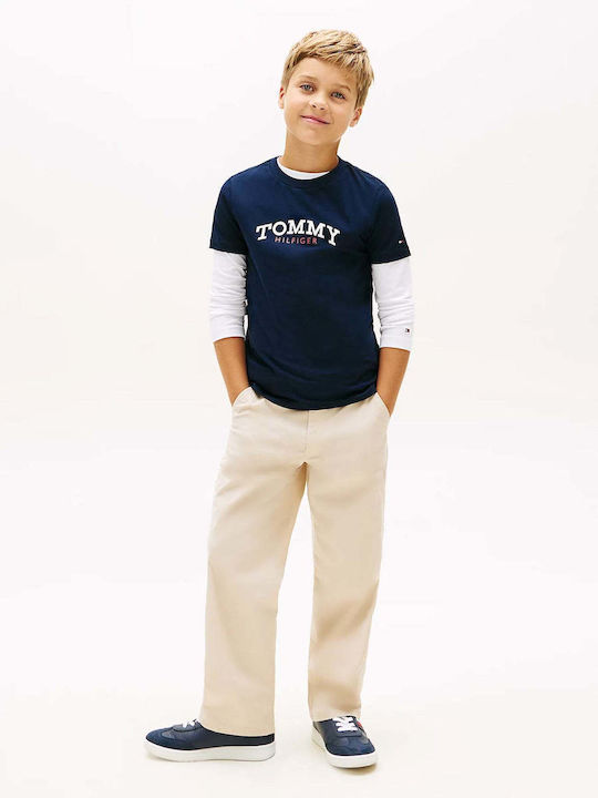 Παιδικό T-shirt Μπλε Tommy