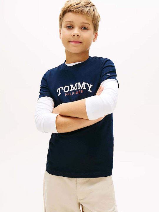 Παιδικό T-shirt Μπλε Tommy