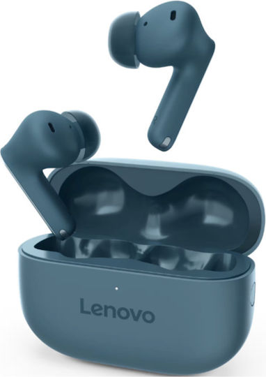 Lenovo TWS YOGA PC Edition In-ear Bluetooth Handsfree Ακουστικά με Θήκη Φόρτισης Tidal Teal