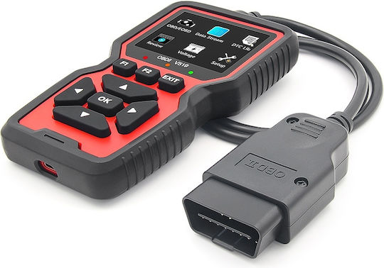 Instrument de diagnostic auto cu ecran OBD 2 cu cablu
