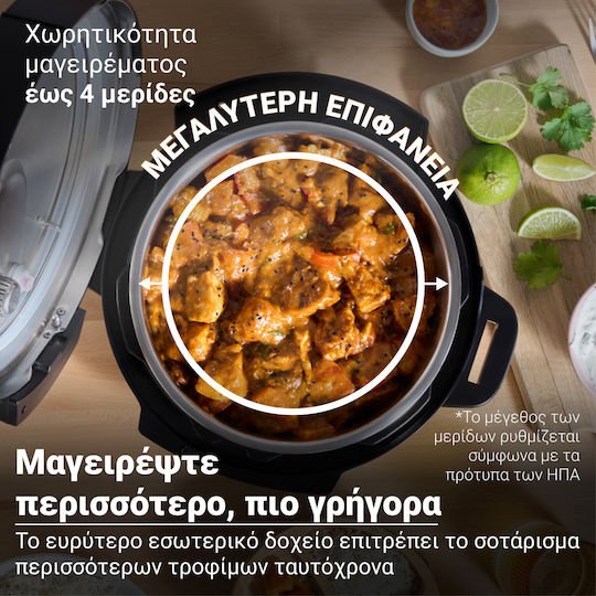 Instant Pot Multi-Function Cooker 3.8lt 800W Blue