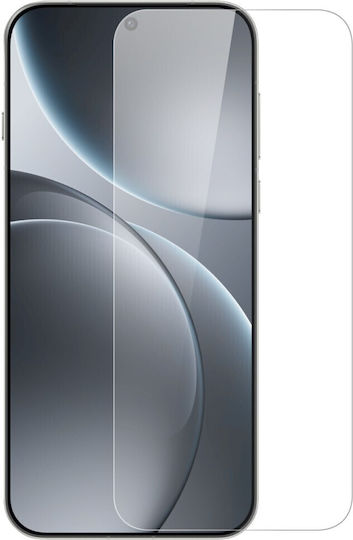Northjo Back Cover Silicone Set with Glass Transparent (Oppo Find X9 Pro 5G)