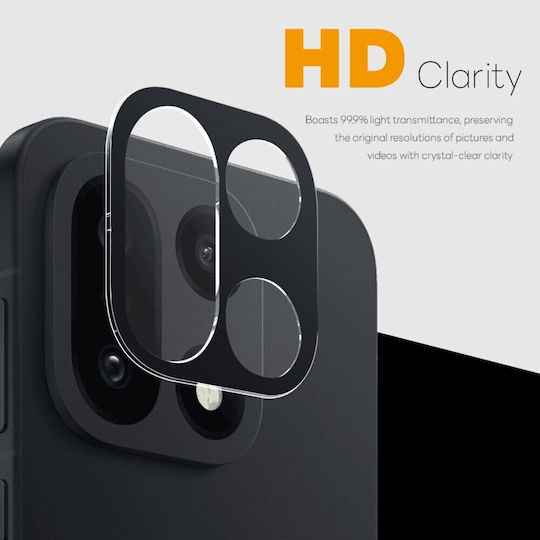 Northjo Προστασία Κάμερας Tempered Glass Μαύρο για το OnePlus 15 5G
