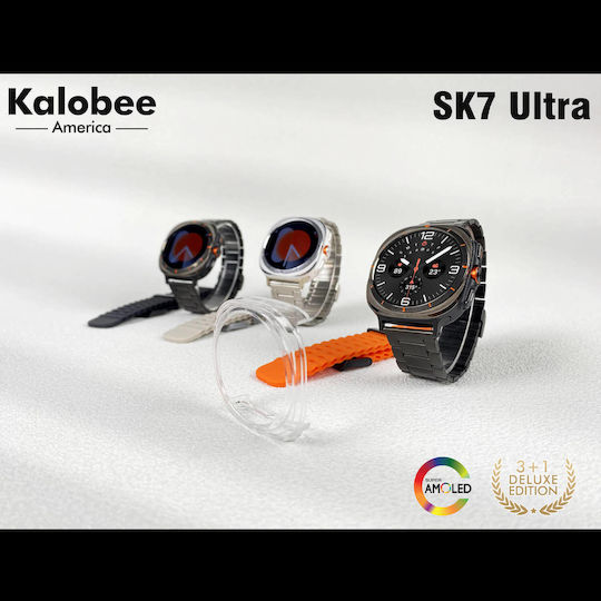 Smartwatch Microwear Kalobee Sk7 Ultra Black