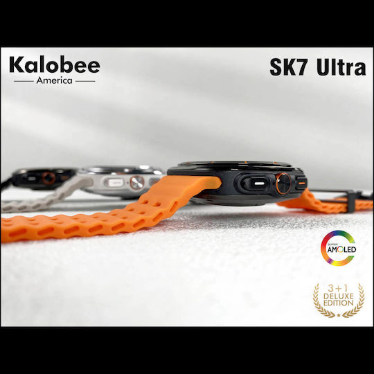 Smartwatch Microwear Kalobee Sk7 Ultra Black