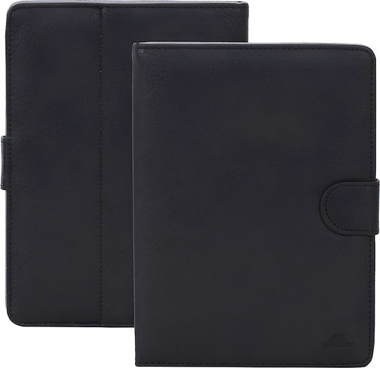 Rivacase Husă Universală Pentru Tablete De 8“ La 8.8” Din Piele Poliuretanică Prindere 4sure Neagră