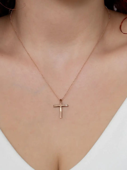 Damen Kreuz mit Kette