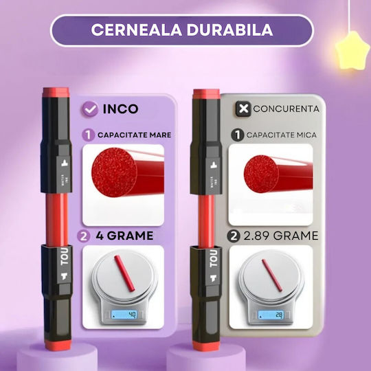 Qova Markere de Desen 6mm Set 80buc