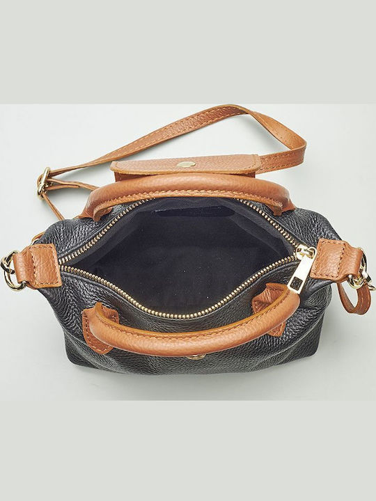 Leather Women's Bag Handbag Black