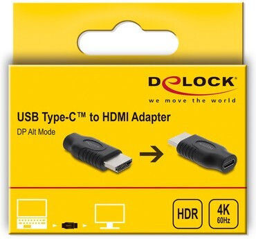 DeLock Конвертор HDMI Мъжки към USB-C Женски 1 Брой 61075