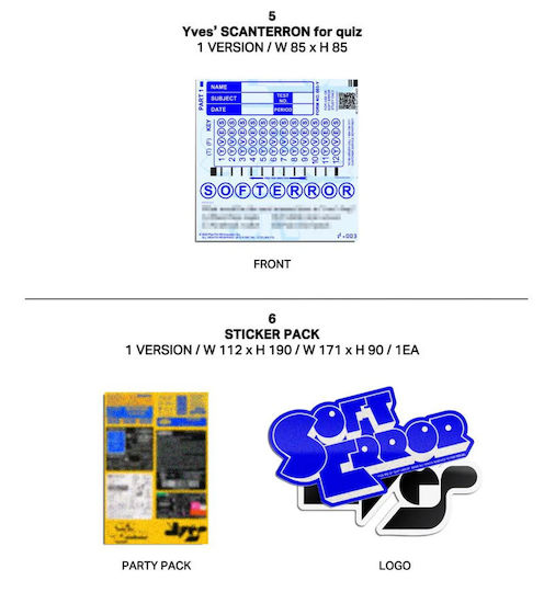 Yves Soft Error Ver 1 Ver Ver 2 Ver Random Version Kpop Album Dear Seoul Store
