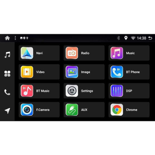 Digital IQ Car Audio System for Ssangyong Korando 2014-2019 (Bluetooth/USB/AUX/WiFi/GPS/Apple-Carplay/Android-Auto) with Touch Screen 9"