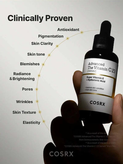 Cosrx The Vitamin C 23 Moisturizing & Anti-aging Serum Face with Vitamin C & Vitamin E for Detoxification & Radiance 20ml