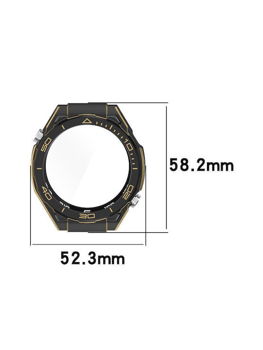 Ultimate Design Plastikhülle Black / Gold für Huawei Watch GT 5 Pro 46 mm