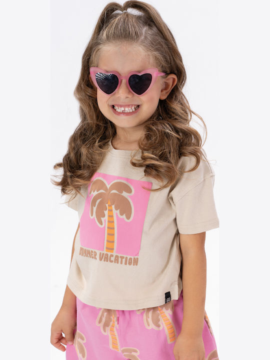 Energiers Kids Set with Pink Shorts 2 Pieces