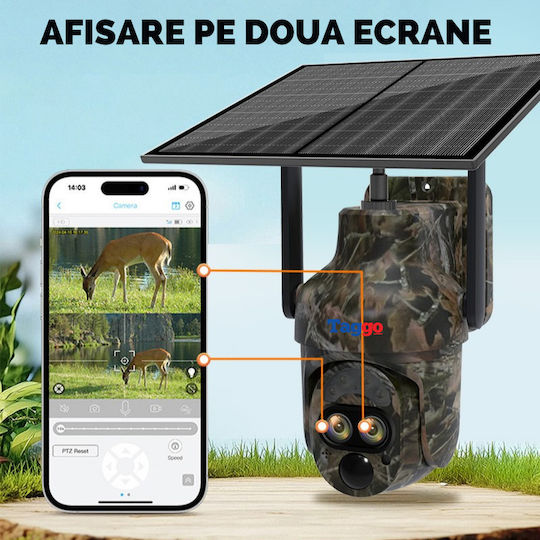 Taggo Camera de vânătoare Cu vedere pe timp de noapte Cu detectare de mișcare