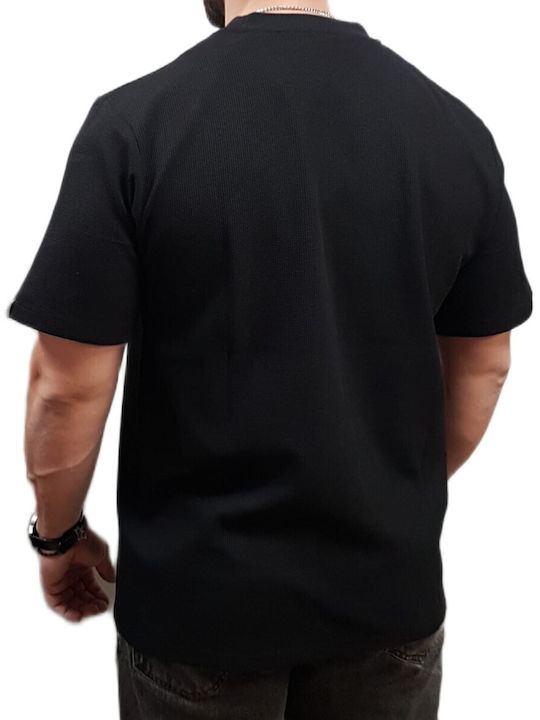 Jack & Jones Neck Tricou Black