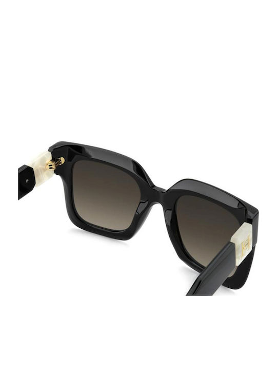 Carolina Herrera Unisex Sunglasses with Black Frame and Black Lens HER 0369/S GBY