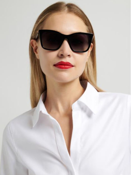 Carolina Herrera Her Sunglasses Μαύρα with Frame & Black Lens Carolina Herrera Her Sunglasses Μαύρα with Frame & Black Lens