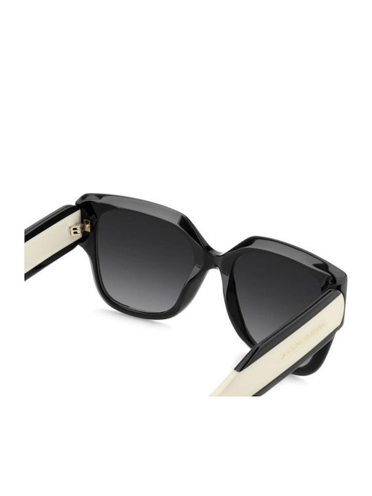 Carolina Herrera Unisex Sunglasses With Black Frame And Grey Gradient Lens