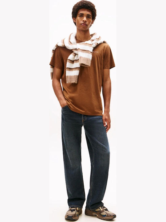 Tommy Hilfiger Tjm T-Shirt Dark Dune, Tan Tommy Hilfiger Tjm T-Shirt Dark Dune, Tan