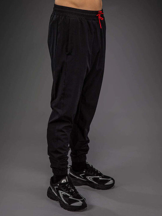 Παντελόνι Φόρμας με Λάστιχο Black/red