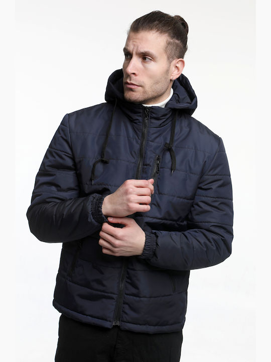 Jacke Bomber Blau