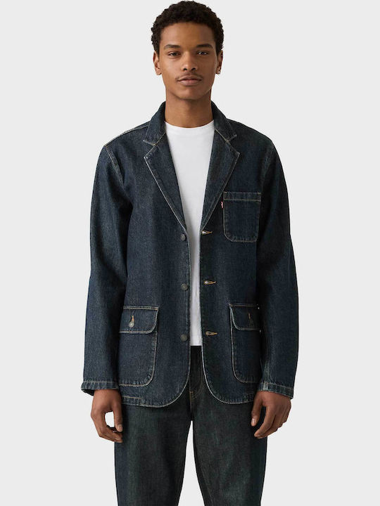 Presidio Jacket Unwashed Denim