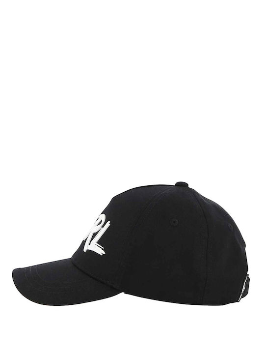 Karl Lagerfeld Kids' Hat Jockey Fabric Black