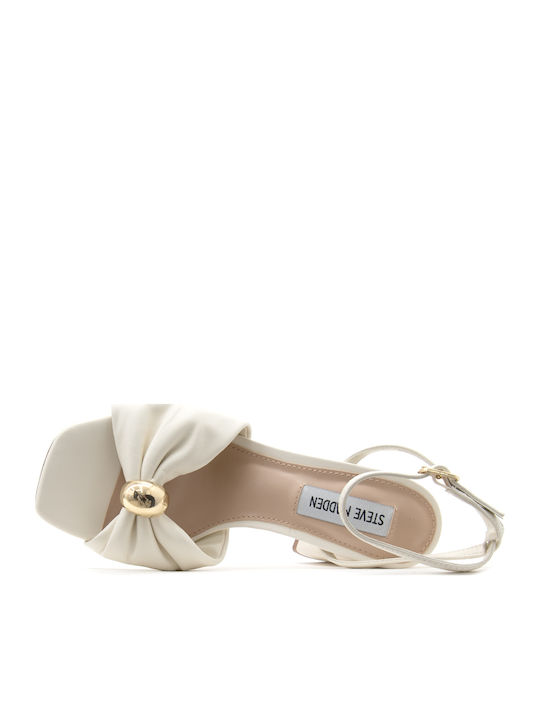 Leather Sandals Beige