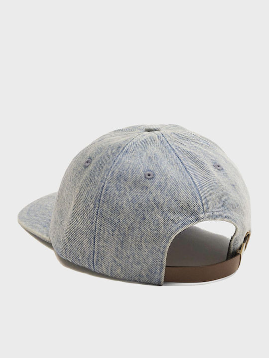 Levi's Relaxed Dad Heritage Cap Light Aged Denim Hats Unisex Light Aged Denim 000a90029