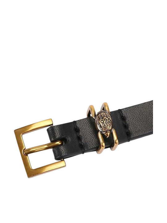Leather Women's Belt Black
