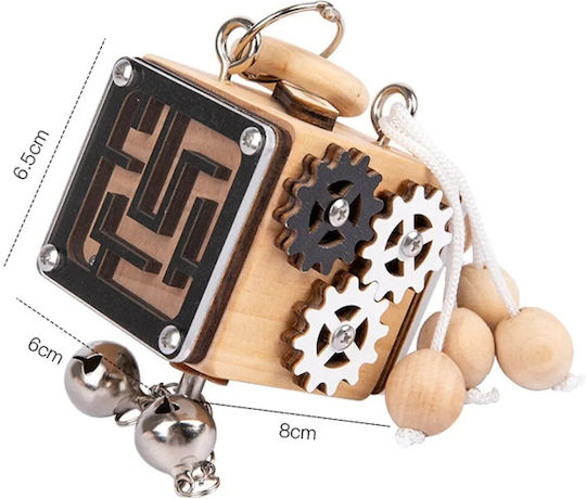 Fidget Cube Hölzernes Mehrfarbig Verschiedene Designs