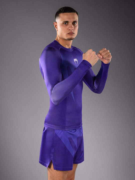 Venum Bărbați Cu mânecă lungă Tricou VENUM-05914-008 pentru Jiu-Jitsu Violet Venum Bărbați Cu mânecă lungă Tricou VENUM-05914-008 pentru Jiu-Jitsu Violet