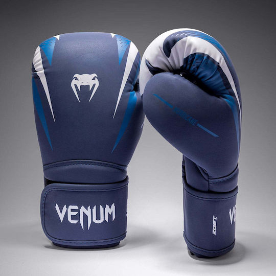 Venum Boxhandschuhe für Kampf Blau