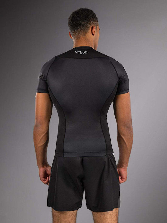 Venum Short Sleeve Shirt VENUM-05915-108 for Jiu-Jitsu Black