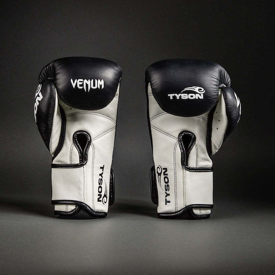Venum Giant 2.0 Γάντια Πυγμαχίας Δερμάτινα για Αγώνα Μαύρα