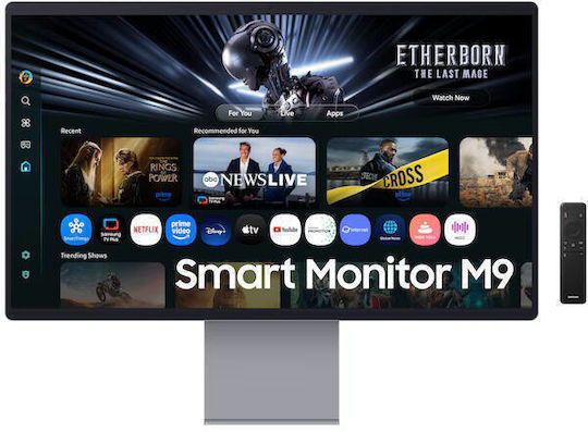 Samsung M9 M90SF Ultrawide OLED HDR Smart Monitor 32" 4K 3840x2160 165Hz με Χρόνο Απόκρισης 0.03ms GTG
