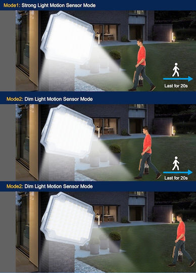 Hängend Solarleuchte mit Warmes Weiß Licht IP65