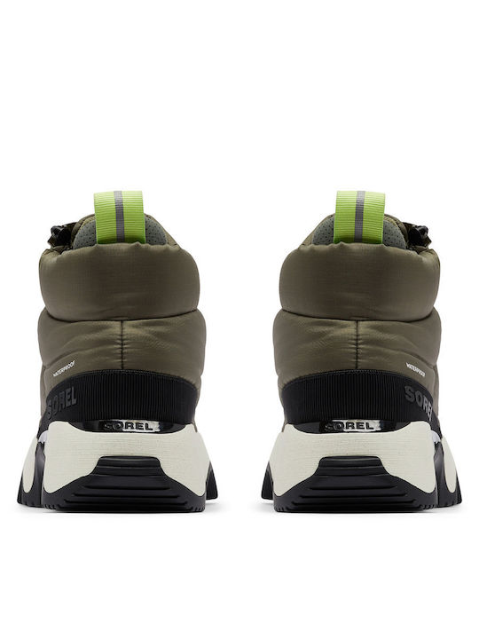Damenstiefel Grün