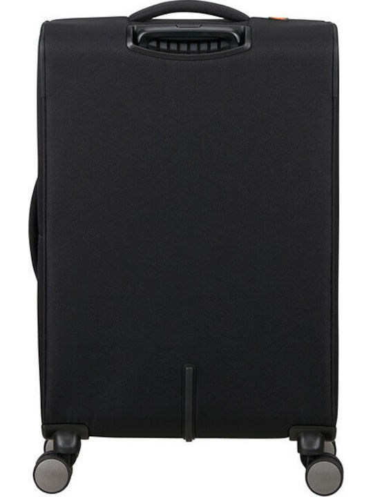 American Tourister Spinner Μεσαία Βαλίτσα Ταξιδίου Μαύρο με 4 Ρόδες Ύψους 68εκ.