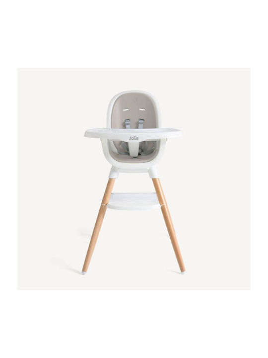 Joie Chestnut Baby Highchair White
